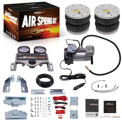 maXpeedingrods Suspensión neumática para Mercedes Benz Sprinter 2006 – 2020, carga máxima 4000 kg (tracción trasera y tracción delantera)