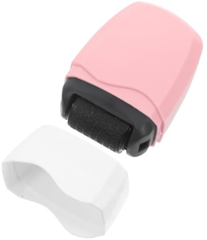 HOMSFOU Confidentiality Seal Blackout Roller Stamp Address Security Stamp for Privacy Protection Information Blocker