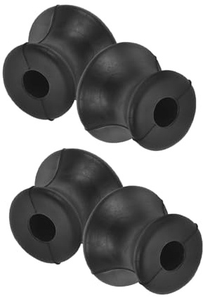 JOINPAYA 4 Stück Gummi Stimmgabelhalter Design Tragbarer Ersatz Stimmgabelhalter für Musikinstrumente Stimmung Klangtherapie und Yoga Zubehör