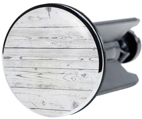 Sanilo Waschbeckenstöpsel Timber, schöner Stöpsel für das Waschbecken, universal mit Motiv
