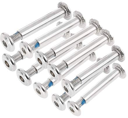 Newsfana Inline Skate Wheel 15/64 Shaft Hex Socket Screw (10PCS)