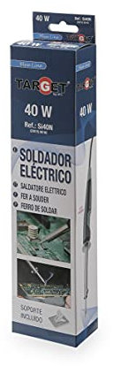 Target SI40N Elektrischer Lötkolben, Zinn, 40 W, 230 V, 50 Hz, elektronisch, mit Halterung, lange Lebensdauer