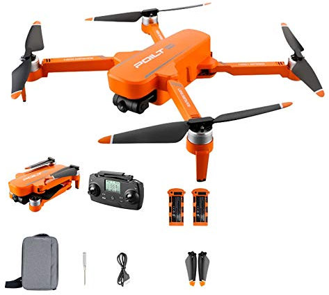 JJR/C X17 Drone avec Camera 6K (double caméra) 90° Angle, Caméra Stabilisée 5G WiFi, 30 Minutes de Vol, Gesture Photo/Vidéo, Vol assisté par GPS, pour Les Débutants (A)