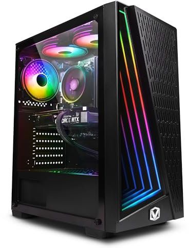 Vibox V-75 PC Gaming • AMD Ryzen 5 5500 4,2GHz • Nvidia RTX 4060 8GB • 16GB RAM • 1TB SSD • Windows 11 • WiFi