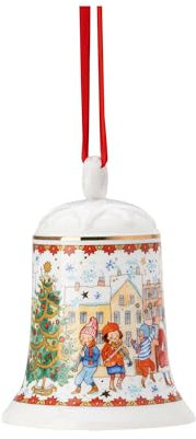Hutschenreuther Porzellanglocke 2023-Weihnachtsklänge 12 cm