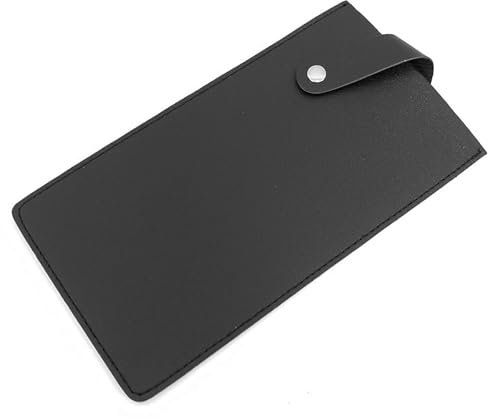 Buaak Knife Guard for Chef’s Knife, 8.5-Inch PU Leather Sheath, Black Blade Protector for Chinese Knives, Cleavers, and Kitchen Cutlery