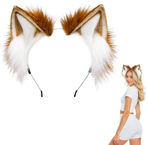 Herbst Katzenohren Haarreif Fuchs Ohren Wolfsohren