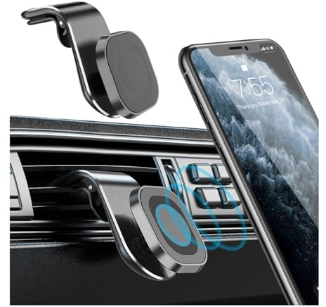 CGEAMDY 360 Grad Drehbarer Handyhalter Fürs Auto, Stabil Handyhalterung Auto Handy Halterung Autohalterung, Universale Lüftung Handyhalter, Handyhalterung Auto Universalauto-Telefonhalterung