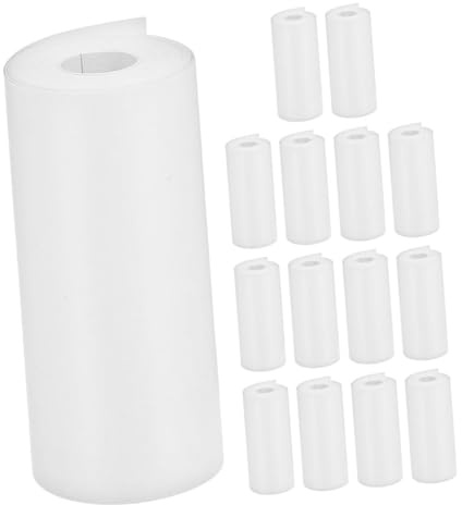 SHINEOFI 15 Rouleaux De Papier Thermique Recharge De Rouleau De Papier Photo pour Enfants - Impression Photo Autocollante Vierge pour La Plupart des Appareils Photo Instantanés pour