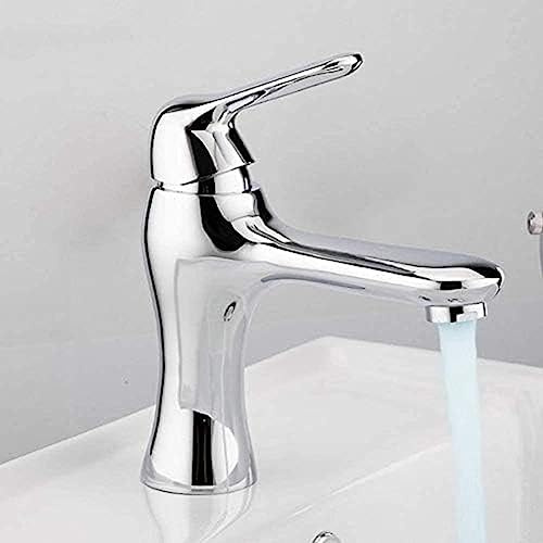 Faucet Washbasin Chrome Bathroom Shower Water Tub Fixed Faucet, water-tap