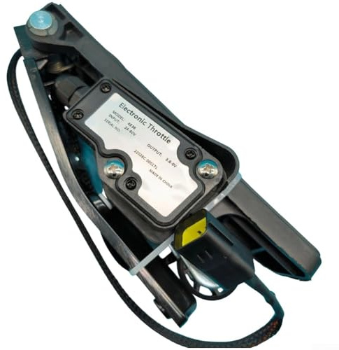 YobiLife YDJS-4805 Pedale 0-5V 3.6V-0 0-10V Uscita per carrelli elevatori elettrici Parte 12-80V Ingresso Costruzione in metallo (uscita 3.6V-0V)