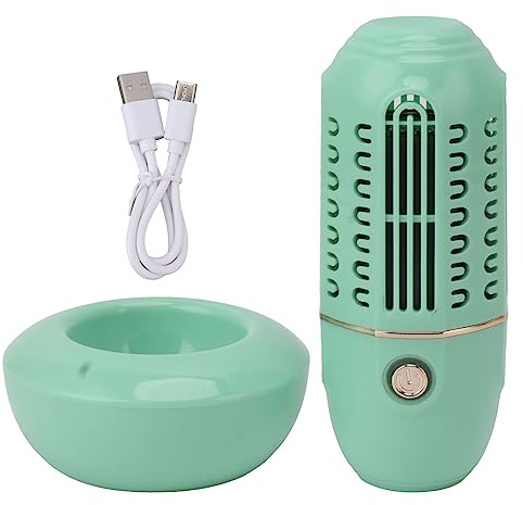 Macchina Lavaggio Verdure Compatta, IPX7, Batteria 2400mAh - Purificatore Automatico Frutta e Verdura, Senza Prodotti Chimici, Ideale per Uso Domestico (Verde)