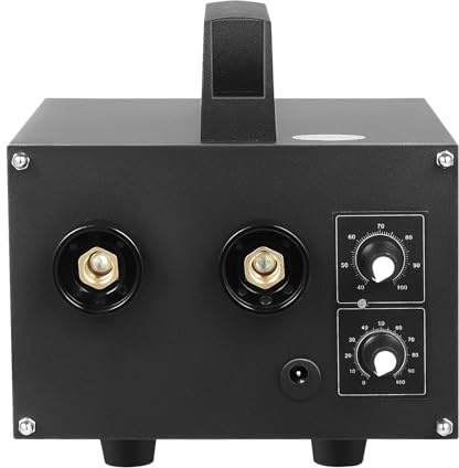 Punktschweißgeräte für Akkus, Automatische Schweißgerät mit Fuß Pedal, Punktschweißgerät Akku Kondensator mit 4 Lötstifte, Profi Battery Spot Welder Spot Schweißmaschine für 0,08-0,25Mm Nickelblech