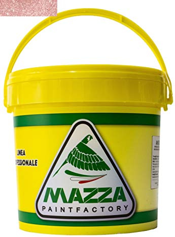 MAZZA Pittura Decorativa Per Interni Effetto Antiche Terre Lt 5 Magic Paint Colorificio Vernice Muro Effetto Multicolor Puntinato Idropittura Murale Colorata (Rosa Cipria Chiaro Mp2090)