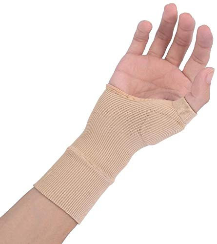 Attelles pour Main Et Poignet,1 Paire Teint ProtèGe Poignet Avec Doublure En Silicone,Soulage la Douleur Au Pouce, Aide à L'Arthrite Et Restaure Les Ligaments du Pouce