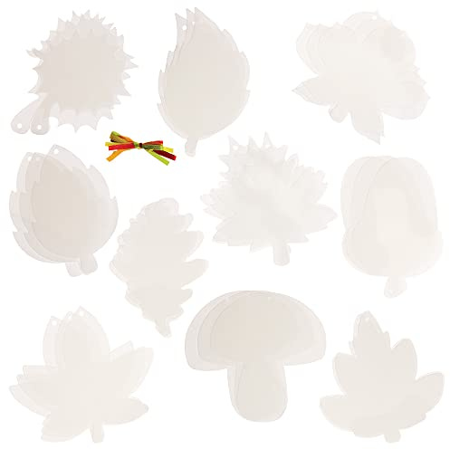 Baker Ross FX148 Farbe Streuende Herbst Dekorationen - 30 Stück, Bastelpapier für Kinder, Papierkunst