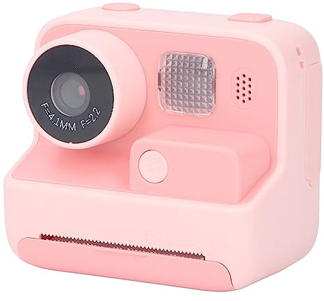 Appareil Photo à Instantanée, 48 MP pour Photos Selfie, Lumière de Remplissage Vidéo pour Enfants, Appareil Photo à Instantanée Avant et Arrière, Double Objectif avec (Standard)