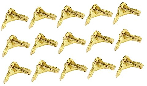 SEWOART 24stücke Möbel Füße Aus Zinklegierung Dekorative Möbelbeine Für Boxen Kisten Und Sofas Antik Goldene Unterstützungselemente Installieren