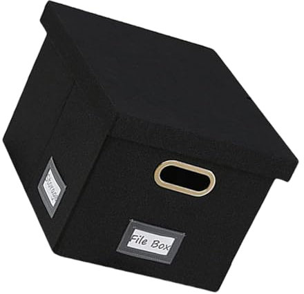 Tragbare Datei Organisatoren Mit Deckel Einlegen Von Organisatoren Staubdesteigungssichere Dateibox Faltbare Dokument Organisatoren Box Für Home Office Datei Mit Deckelstaubdatei Box Box