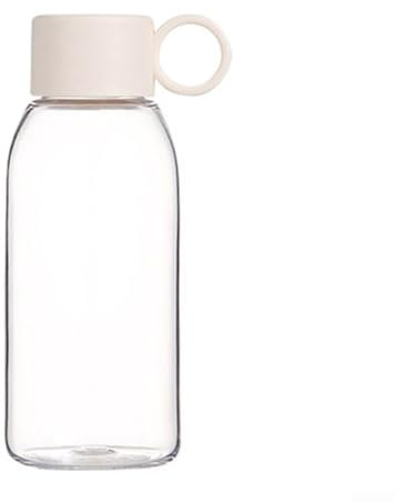 Sports Water Bottle With Handle Leakproof Drinking Container, Portable Sports Bottle, Gym Water Bottle for Hiking Camping Gym Outdoor Activities(450ml)