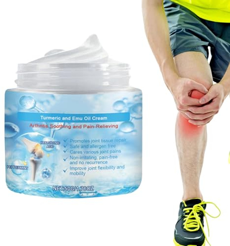 Gelenkpflege Gel - Pflegecreme Zur Unterstützung Der Gelenke | Muskelentspannende Körpercreme für sanfte Massage bei Männer Frauen Sport Training Schulter Fuß Rücken Nacken