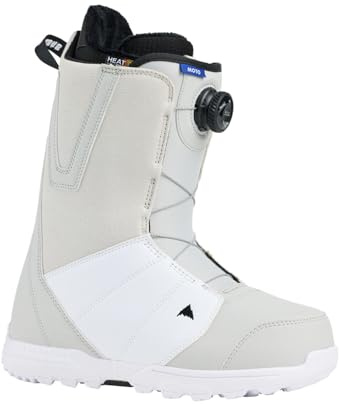 Burton Boa - Botas de snowboard para moto normal gris Cloud para hombre, talla 44,5, color gris