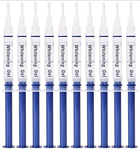 ProDental Teeth Whitening Gel Syringe Refill 10 Pack, 35% Carbamide Peroxide - 60 Treatments, Faster Results Than Tooth Whitening Strips - Pen - Powders and Toothpaste, Safe for Sensitive Teeth