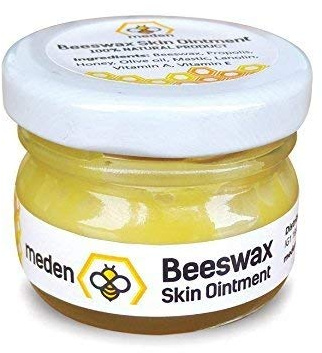 Beeswax Organic Dry Skin Ointment 20g - Cracked Skin, Eczema, Dry Skin, Itch Skin