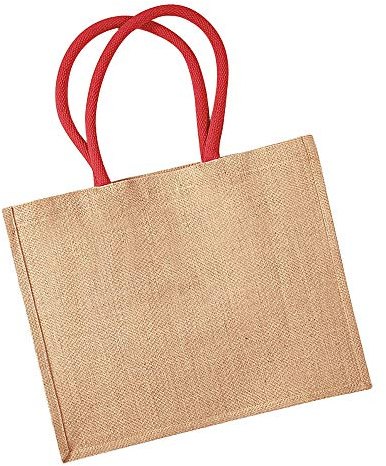 Westford Mill Jutetasche/Einkaufstasche, 21 Liter (2 Stück/Packung)