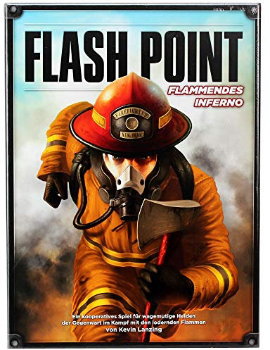 Heidelberger Spieleverlag Flash Point:Flammendes Inferno - Indie Boards & Cards - Deutsch - Kooperatives Brettspiel - Für 2-6 Personen - ab 10 Jahren, Orange