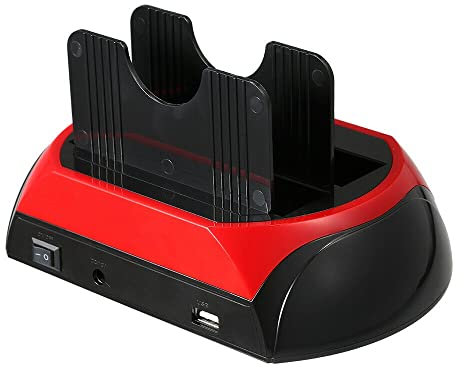 MAD HORNETS ALL in One HDD Docking/Dock Station HD Dual Bay USB to SATA IDE 2.5 3.5 UK