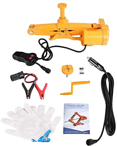 3 Ton 12 V DC Scherenwagenheber,Elektrischer Wagenheber, Kfz-Wagenheber, SUV, Van, Garage und Notfallausrüstung, tragbarer elektrischer Wagenheber für den Reifenwechsel