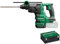 HiKOKI Marteau Perforateur Sans Fil - 18 V, 3,2 J, SDS-Plus, 3 Modes de Fonctionnement, LED, Poignée Anti-Vibrations, Moteur Sans Balais - Avec Coffret