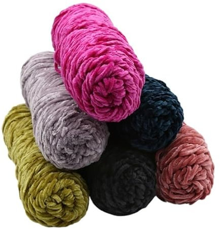 Samt Garn Gold Samt Wollknäuel Handgefertigt DIY Gewebter Schal Dicker Gewalttätiger Bär Material Tasche Häkelnadel Hausschuhe Garn Strickwolle 100g Pour Decke Kissen tiernest (Color : 35 100g)
