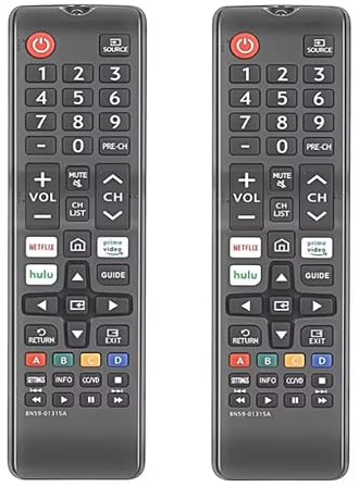 Universal-Fernbedienung für Samsung-TV-Fernbedienung, kompatibel mit allen Samsung Smart Curved Frame QLED LED LCD 8K 4K TVs