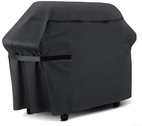 Grillabdeckung, wasserdicht, 420D Oxford-Tuch, Grillabdeckung, LKW-Plane, passend für die meisten Marken von Gasgrills und Holzkohlegrills 145 x 61 x 117 cm