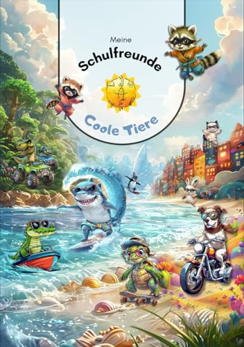 Meine Schulfreunde - Coole Tiere: Ein tolles Geschenk zur Einschulung
