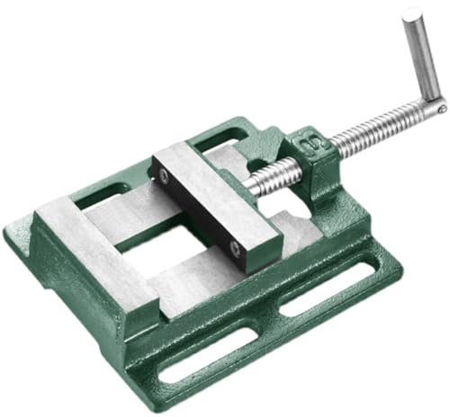 Étau de perceuse industrielle – Étau portable pour machine, étau d'établi en acier 45# avec base fendue pour fraisage, perçage, travail du bois et entretien des machines