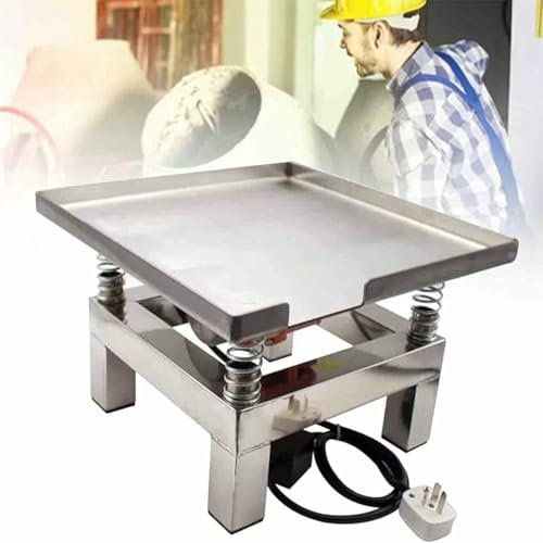 Kleiner Betonvibrationstisch, Vibrationsprüfstand, Verdichterplattform, Schütteltisch, zum Entfernen von Blasen, Schütteln des Niederschlags