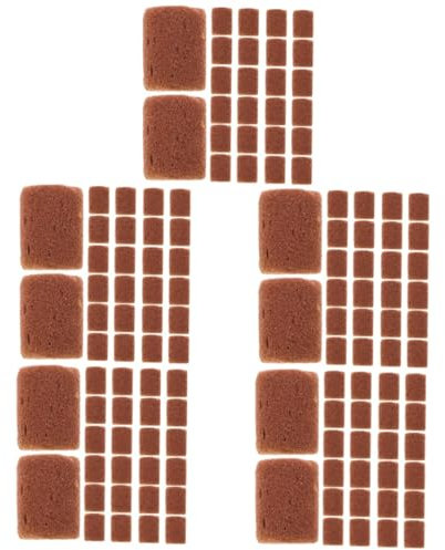 SUPVOX 5 Set Blocco di Piantine Piante Pianta Bloccare Vivaio Bloccante del Suolo Accessorio da Giardino Blocchi di Coltivazione Cubi Radicanti Blocco Matrice di Torba 100 Pezzi*5
