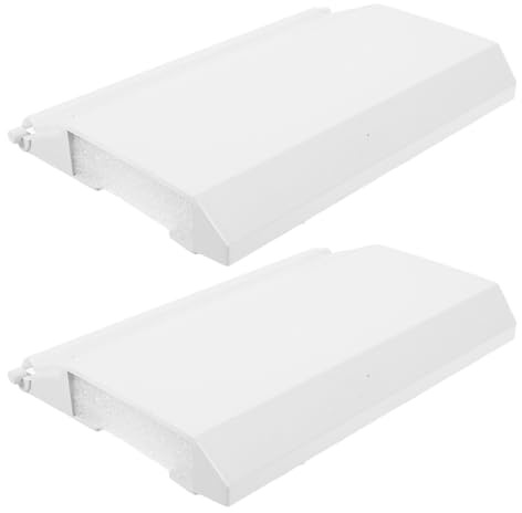 GANAZONO 2 Pièces Couvercle Skimmer Piscine en PVC Éponge Volet de Skimmer de Piscine Remplacement Solide