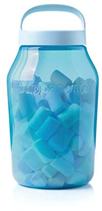 Tupperware Vorratsdose aus Kunststoff, 3 Liter, 1 Stück, Blau
