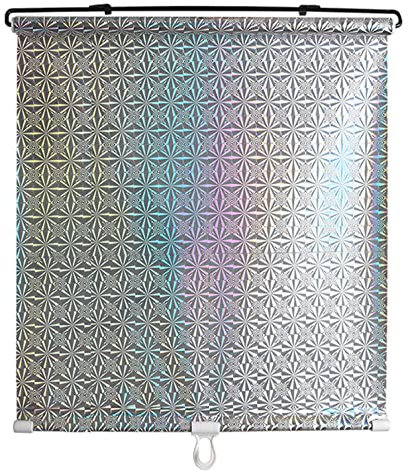 Sh000ad Verdunkelungsrollos Saugnapf Thermo Rollo Fensterrollos, Balkon Schlafzimmer Dachfenster Hitzeschutzrollo,Auto Sichtschutz Sonnenschutzrollos,Kein Bohren Erforderlich (W68xL125cm/27x49in)