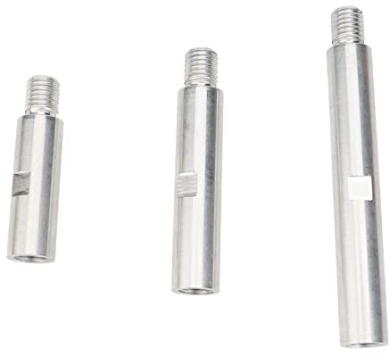 LGEGE Winkelschleifer Verlängerung Verbindungsstange, M14 Verlängerung Welle für Wasserschleifer Auto Poliermaschine 3Pcs Set (75mm 100mm 140mm) für mehr Auswahl