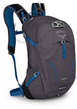 Osprey Sylva 12L Damen Fahrradrucksack mit Hydraulikspeicher, Space Travel Grey