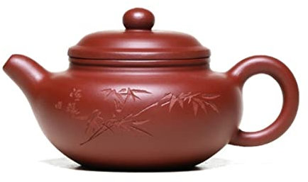 AMYSTY Teiere Giapponese Teiera in Ghisa Teiera da 6,7 ​​Once/0,2 l Teiera Fatta a Mano Teiera Originale Mine Teiera Ghisa Teiera Giapponese