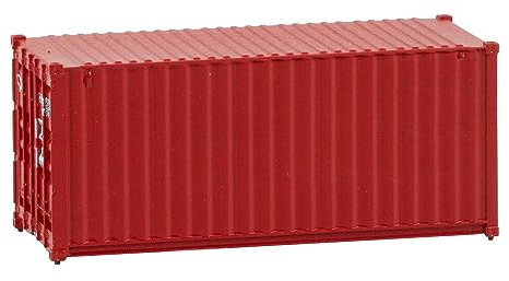 FALLER 182003-20' Container, rot - Spur: H0, TT, N - Ausschmückungsteile für Modelleisenbahnen