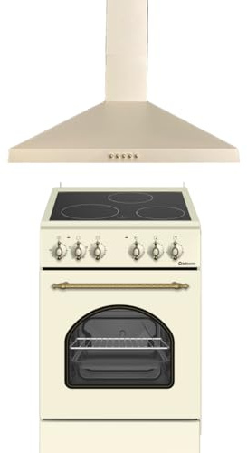 SOLTHERMIC COMBO PACK COCINA VTC CREMA RÚSTICA 50X50 + CAMPANA H60P CREMA / 50 CM / ALTA GAMA