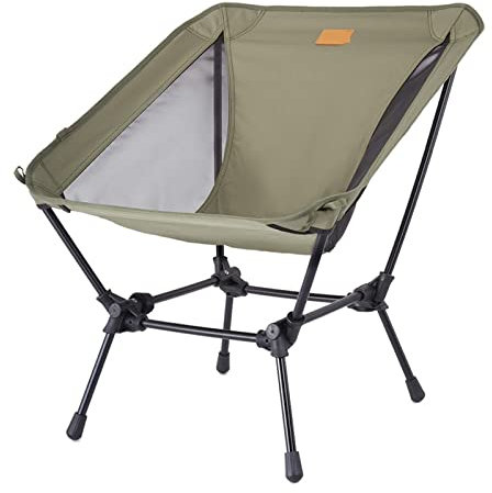 YIHANSS Campingstuhl Moon Chair Höhenverstellbarer Klappstuhl Ultraleichter Outdoor-Picknickstuhl Wandercampingstuhl
