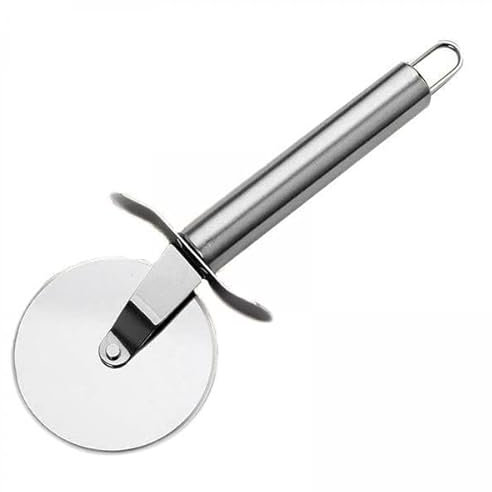 FLCPJGV Lot de 2 Ciseaux à Pizza 2 En 1, Amovible, Antirouille, L, 7,7 X 2,6 Pouces